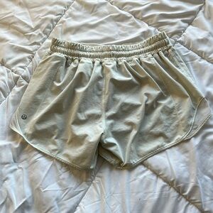 Light green Lululemon shorts